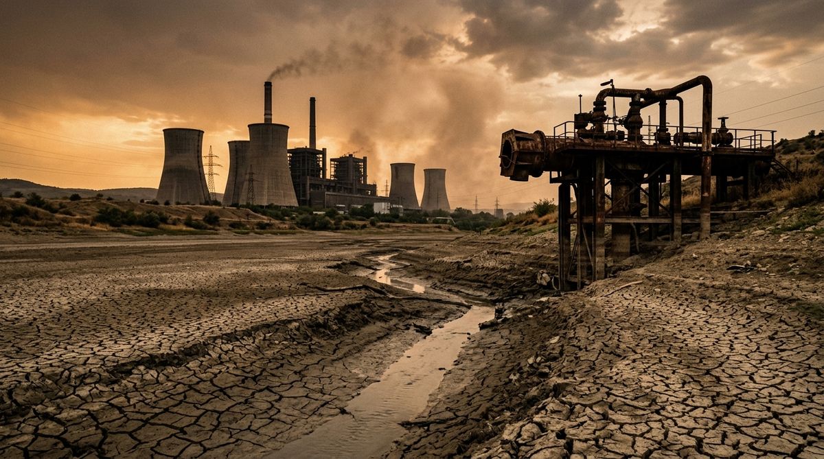 Secetă Jiu Dolj: Debitul râului atinge un minim istoric — NRG-IA