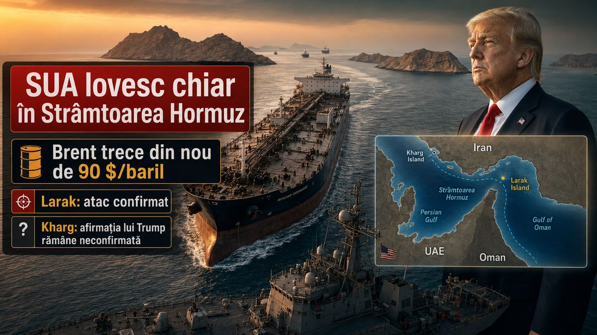 SUA atacă Larak în Strâmtoarea Hormuz, Iranul ripostează și Brent trece de 90 $/baril — NRG-IA