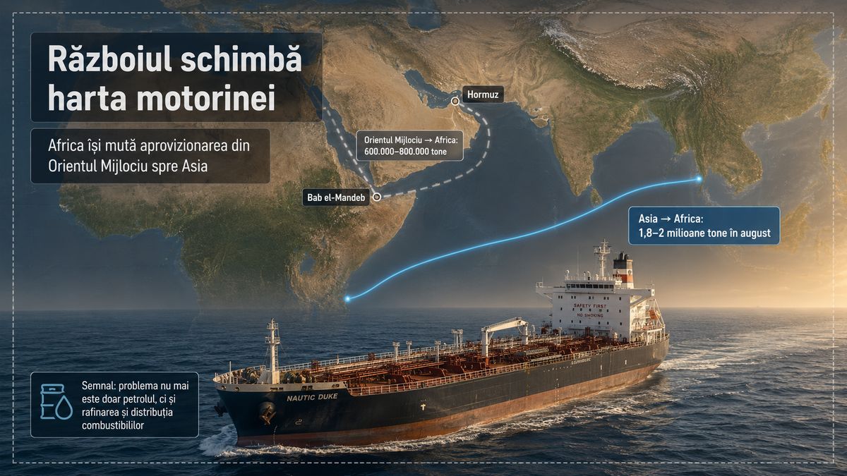 Asia înlocuiește motorina din Orientul Mijlociu în Africa: războiul redesenează fluxurile globale de combustibil — NRG-IA
