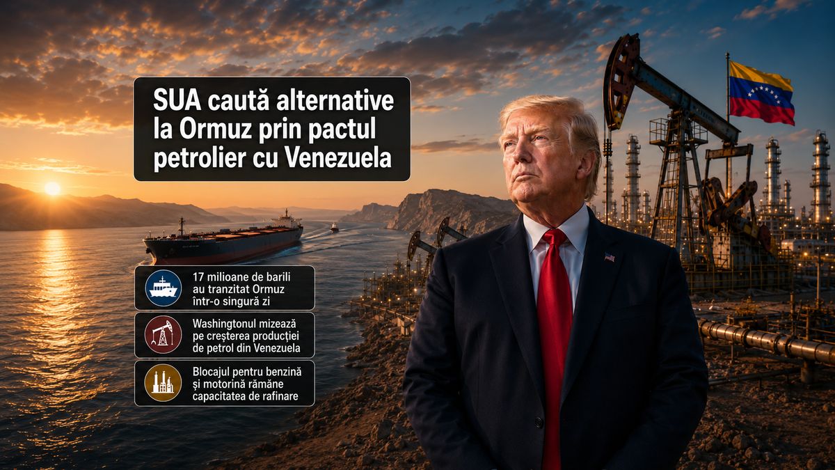 Petrol Venezuela: SUA caută alternative la Ormuz — NRG-IA