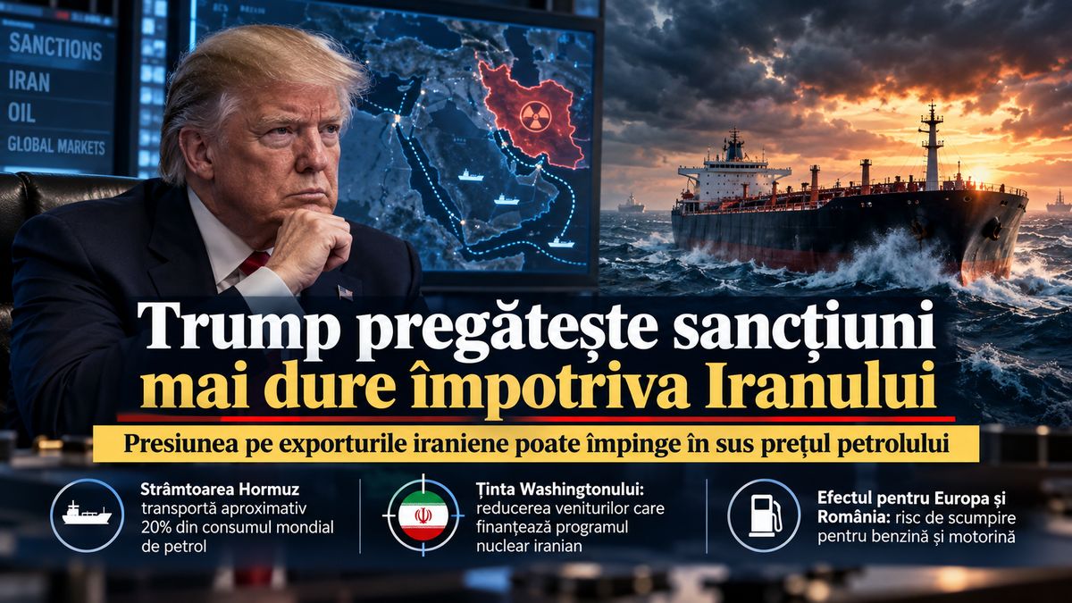 Sancțiuni Iran Trump: Impactul pe piața petrolului — NRG-IA