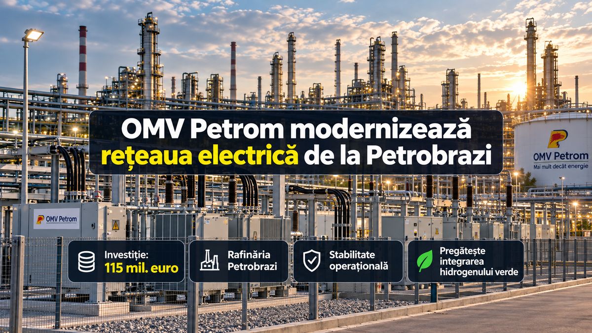 OMV Petrom investește 115 mil. euro la Petrobrazi — NRG-IA