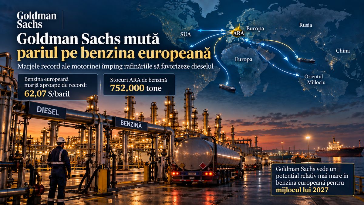 Scumpire benzină: Goldman Sachs avertizează asupra prețurilor — NRG-IA