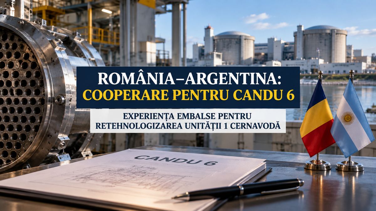 Cernavodă CANDU: Nuclearelectrica acord cu Argentina — NRG-IA