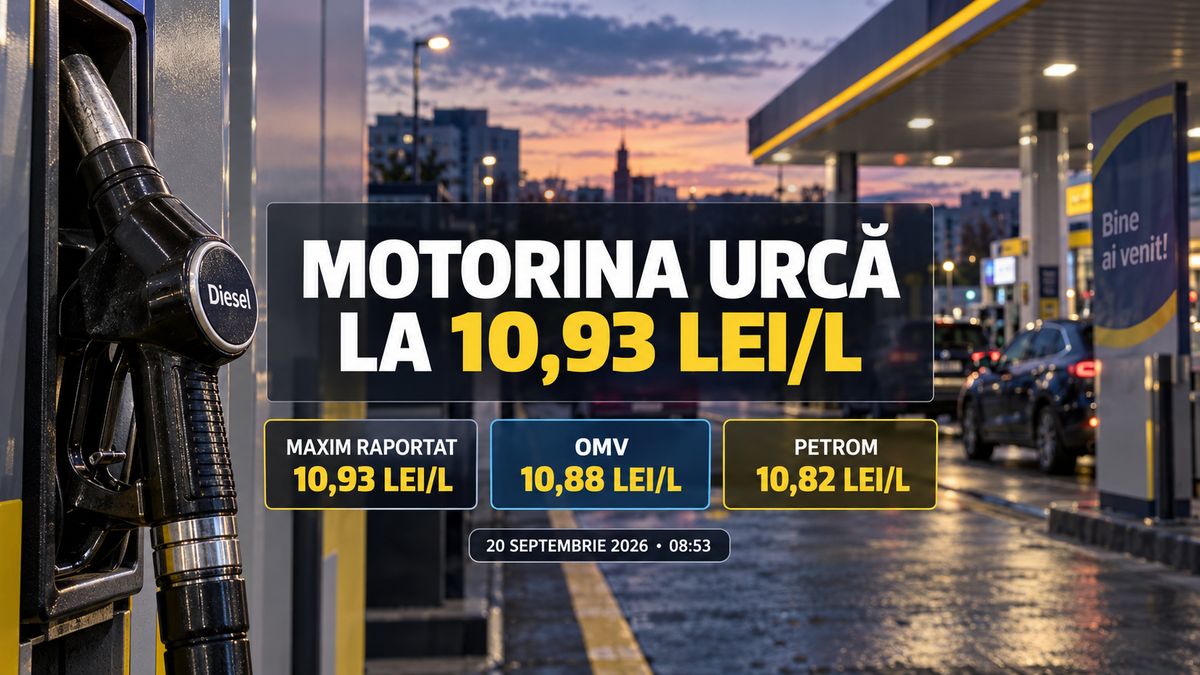 Motorina aproape de 11 lei: Noi scumpiri OMV Petrom — NRG-IA