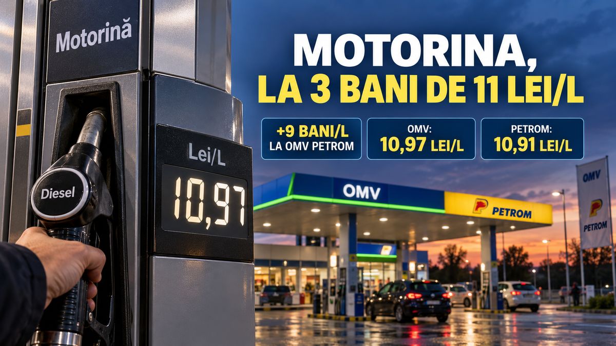 Preț motorină OMV Petrom: scumpire masivă în benzinării — NRG-IA