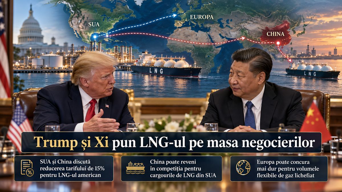 Trump–Xi: China negociază reducerea tarifelor pentru LNG american, cu efecte pentru Europa — NRG-IA