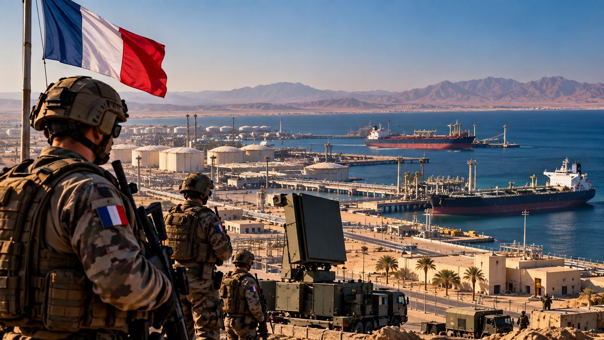 Franța trimite militari la Yanbu pentru protejarea rutei petroliere care ocolește Strâmtoarea Hormuz — NRG-IA