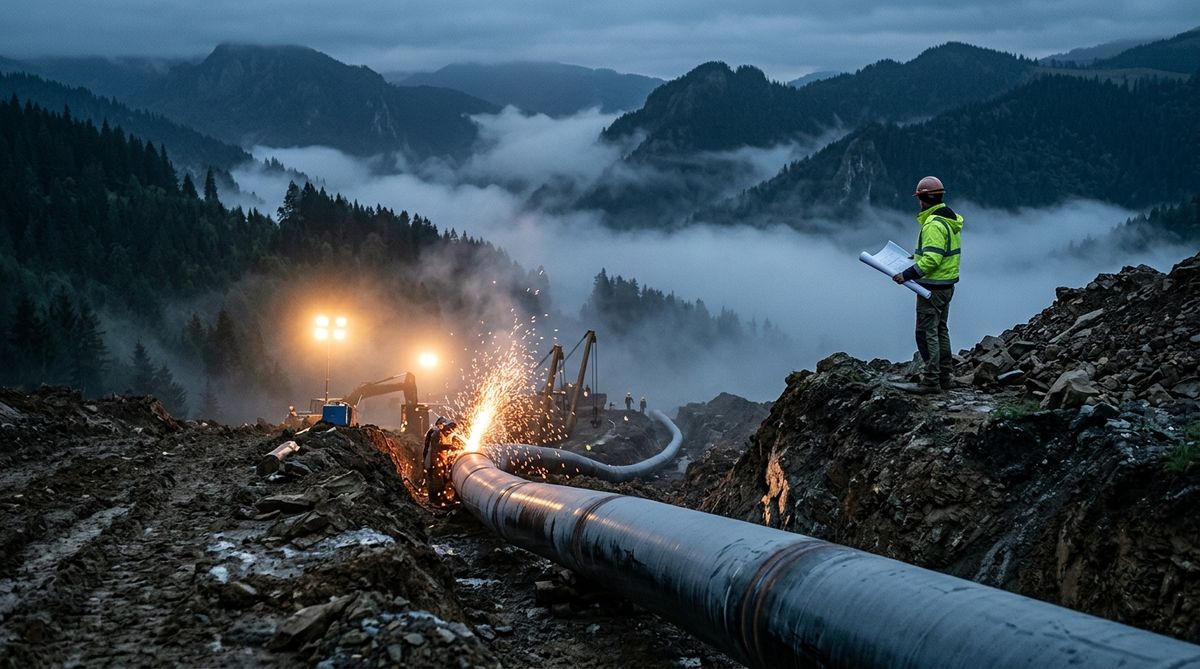 Transgaz licitează conducta Huedin-Lugașu pentru 108,9 mil lei — NRG-IA
