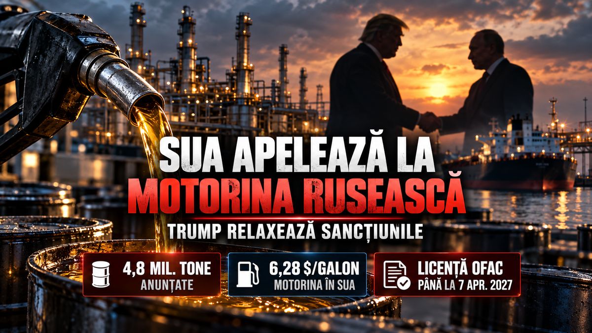 SUA relaxează sancțiunile pentru motorina Rusiei. Trump anunță 4,8 milioane de tone — NRG-IA