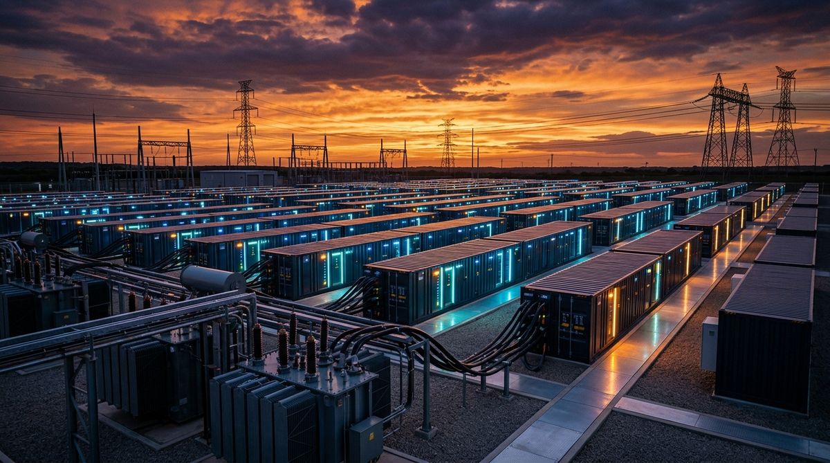 Stocare baterii energie: record de peste 700 MW în rețea — NRG-IA