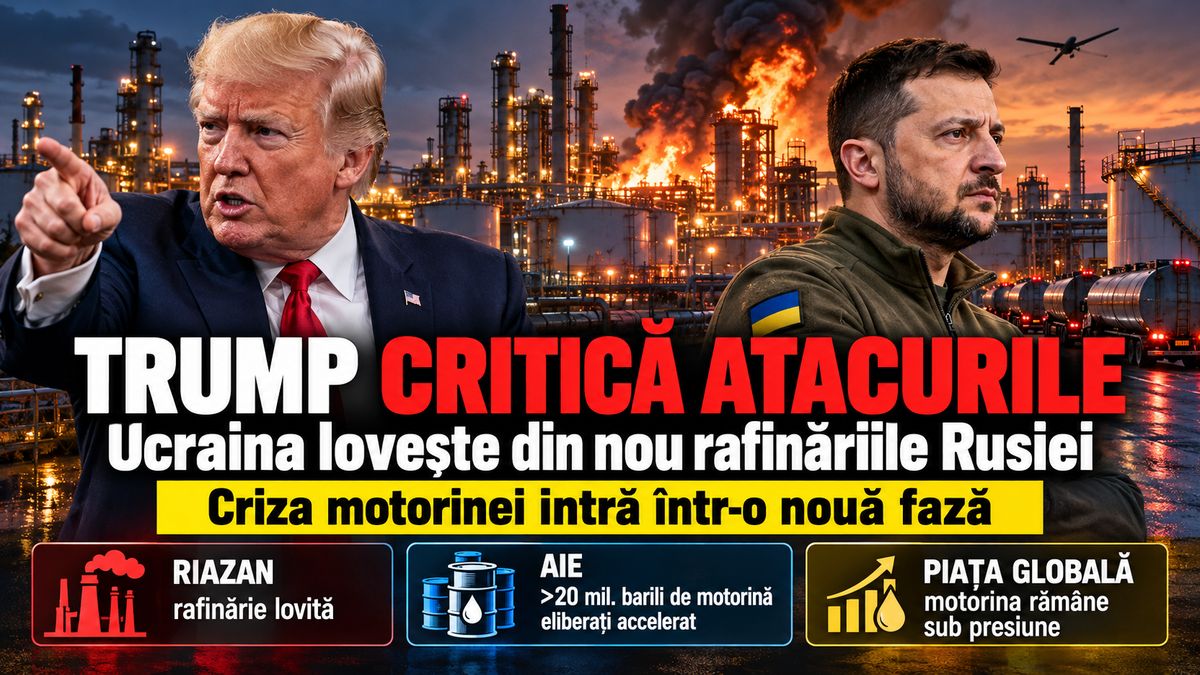Trump critică atacurile Ucrainei asupra rafinăriilor rusești — NRG-IA