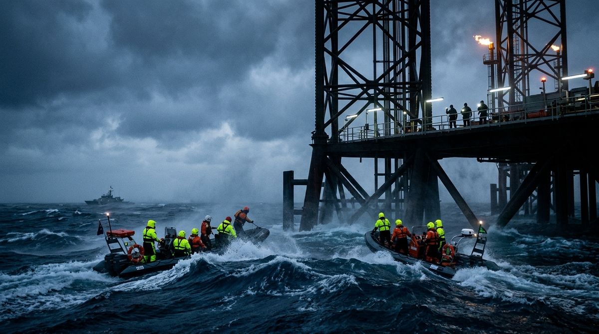 Greenpeace blochează un proiect de gaze de 12,5 miliarde dolari — NRG-IA