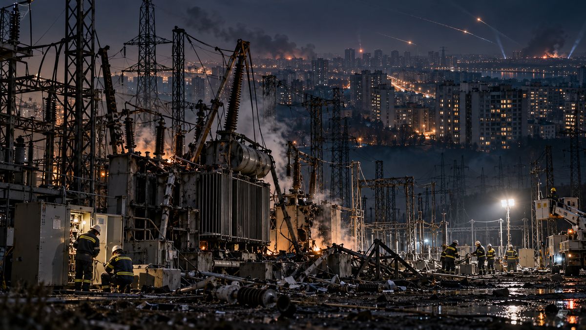 Rusia atacă infrastructura energetică a Ucrainei: 550.000 de gospodării afectate — NRG-IA