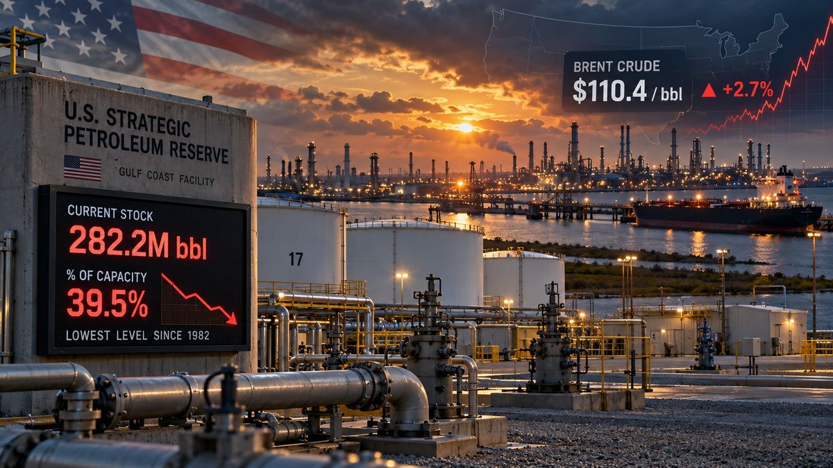 Rezerva de petrol a SUA, la minimul din 1982: sub 283 milioane barili — NRG-IA