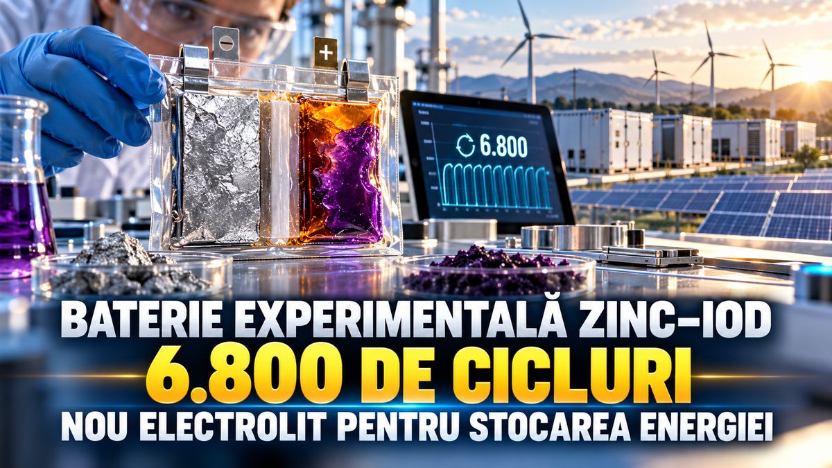 Baterie zinc–iod cu 6.800 de cicluri: nou electrolit cu zeolit și fier pentru stocarea energiei — NRG-IA