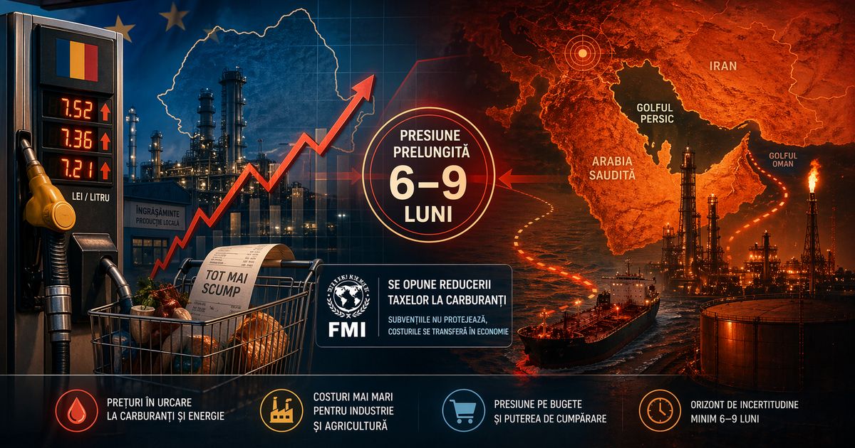FMI avertizează împotriva tăierii taxelor la carburanți; România vede încă 6-9 luni de presiune energetică — NRG-IA