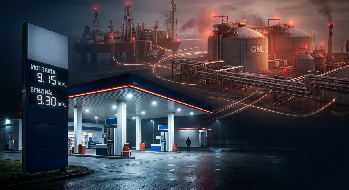 Motorina trece din nou de 9 lei/litru în România, în timp ce criza GNL din Qatar apasă pe piața gazelor din Europa — NRG-IA