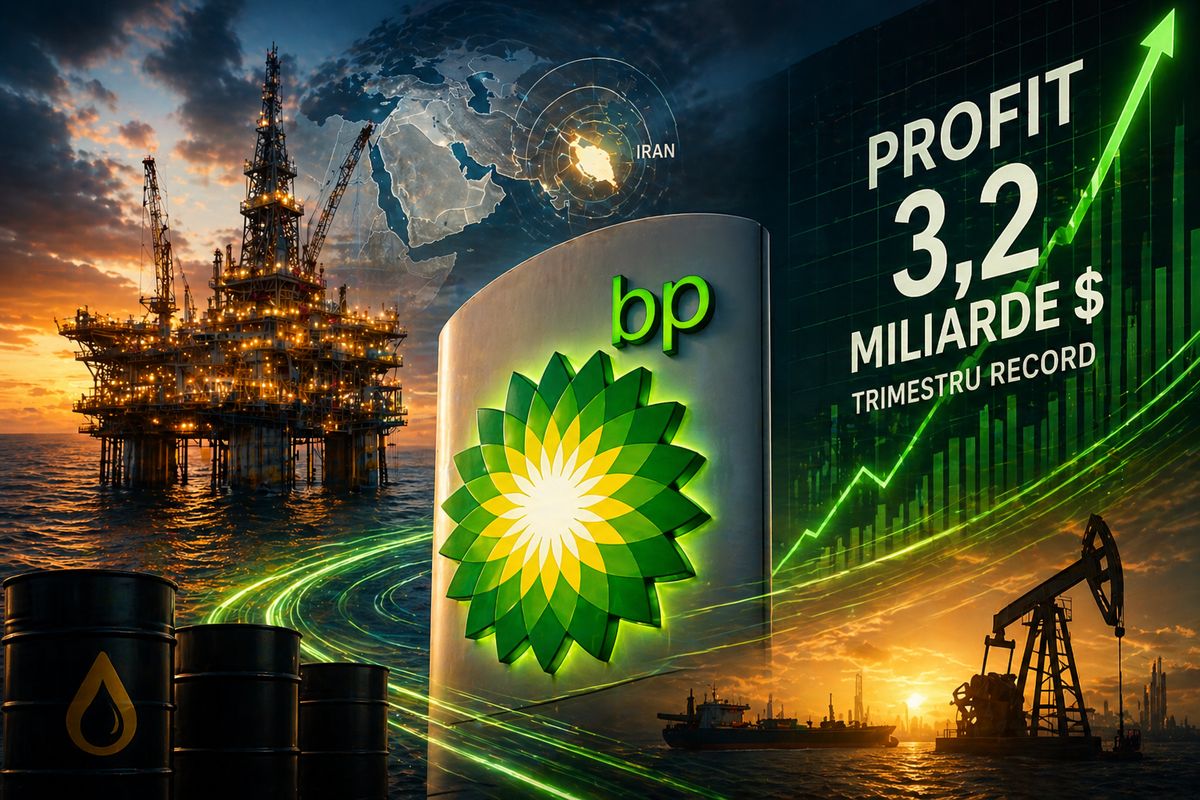 BP își dublează profitul la 3,2 miliarde dolari pe fondul crizei Iranului și al câștigurilor din trading petrolier — NRG-IA