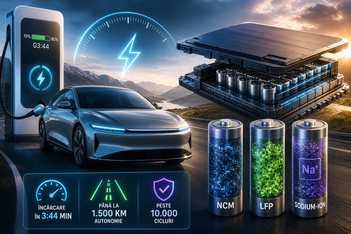 CATL prezintă baterii EV cu autonomie de până la 1500 km, încărcare în minute și peste 10000 de cicluri — NRG-IA