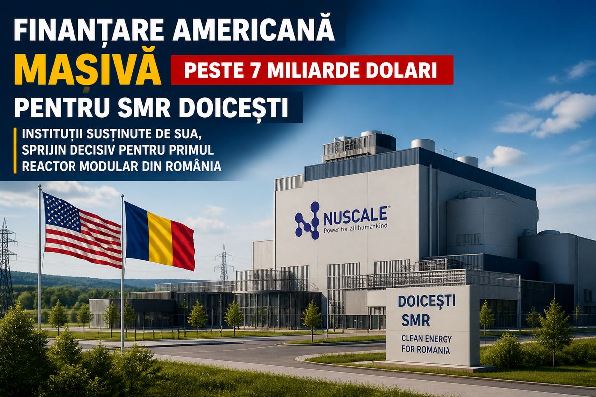Finanțare SUA de peste 7 miliarde dolari pentru SMR Doicești – proiect nuclear strategic în România — NRG-IA