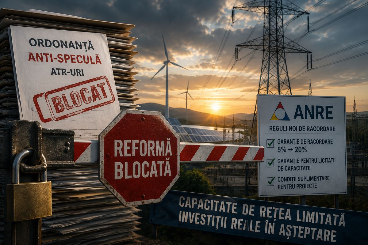 Ordonanța ATR s-a blocat, dar ANRE aplică deja reguli mai dure pentru racordarea proiectelor energetice — NRG-IA