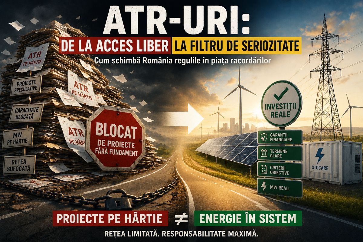 ATR-urile speculative și piața racordărilor: de ce România trece de la acces permisiv la filtre de seriozitate — NRG-IA