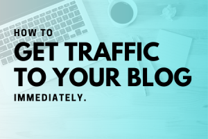 how to get traffic to blog