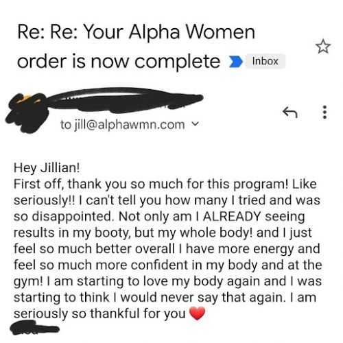 AlphaWmn AlphaWmn FitThicc Bigger Butt Workout PlanReview