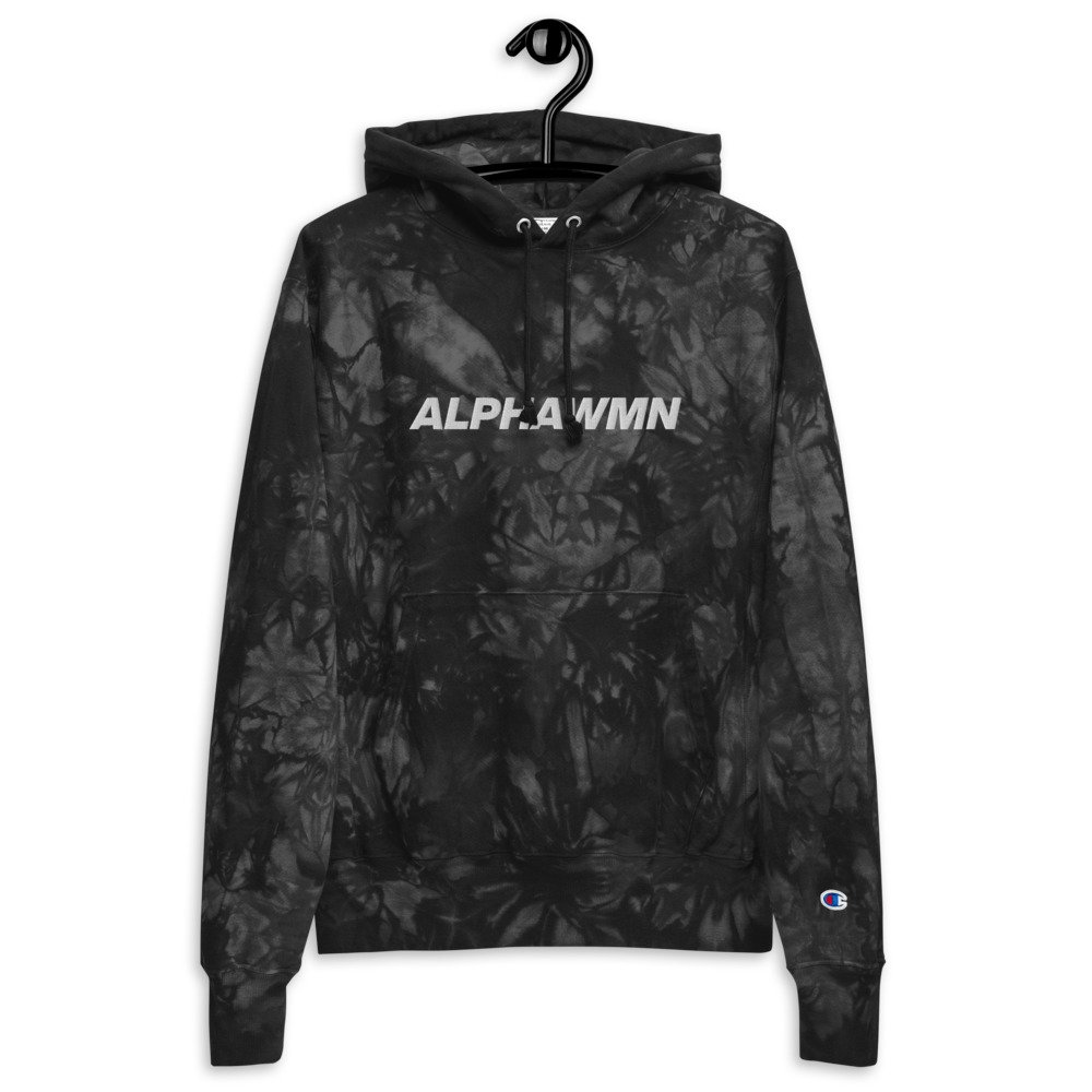 Cixi AlphaWmn Champion Tie-dye Hoodie | AlphaWmn