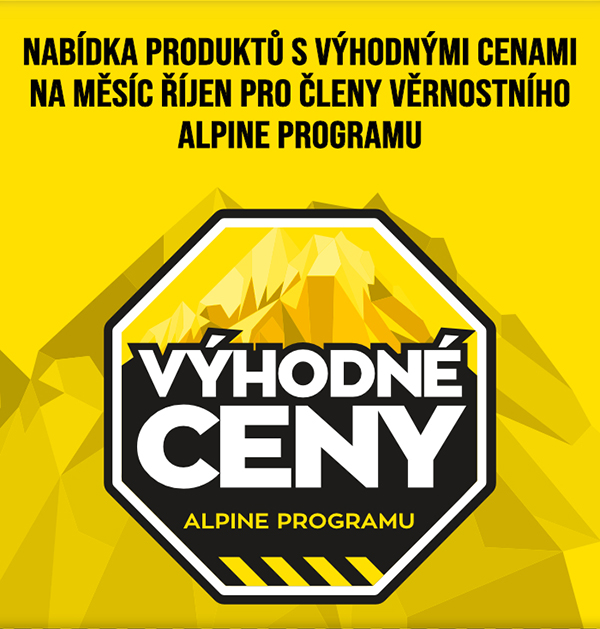 Výhodné ceny Alpine programu