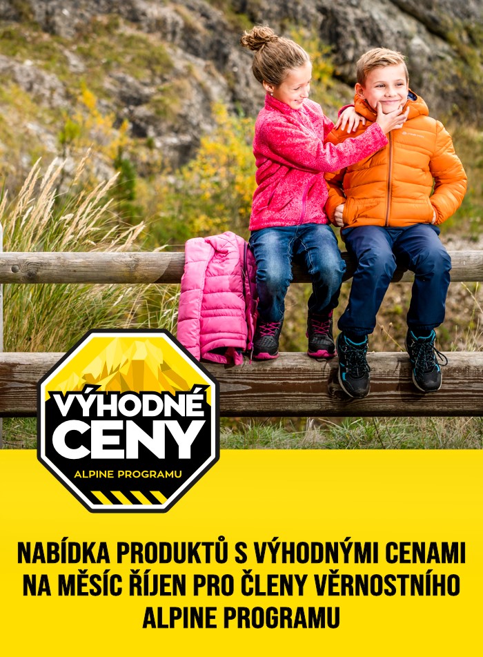 Výhodné ceny Alpine programu