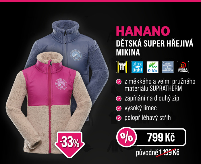 Dětská hřejivá mikina HANANO