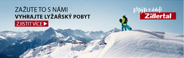 Soutěž o lyžařský pobyt v Zillertal