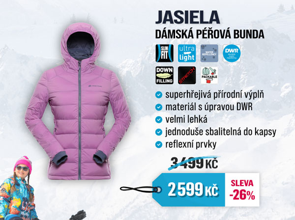 Dámská péřová bunda JASIELA