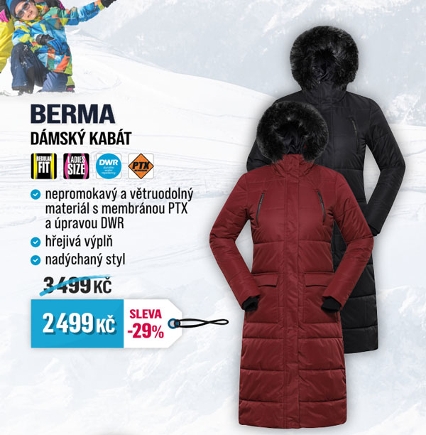 Dámský kabát BERMA