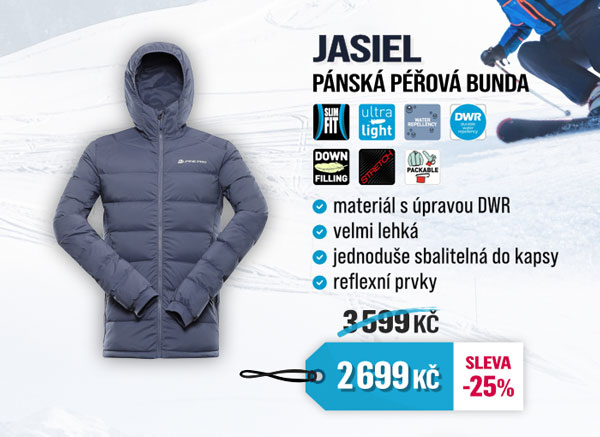 Pánská péřová bunda JASIEL