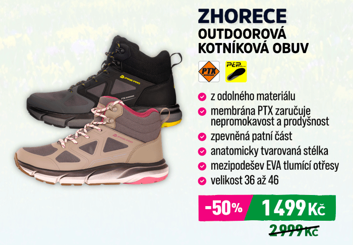 Outdoorová kotníková obuv ZHOREC