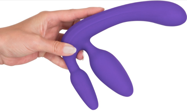 Strap-On Viola dildo doppio