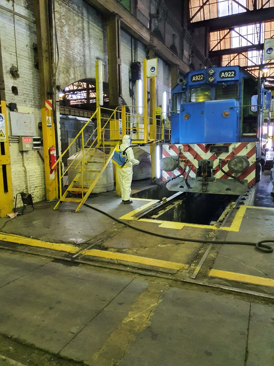 Habilitaron un taller de mantenimiento para trenes de larga distancia en  Remedios de Escalada