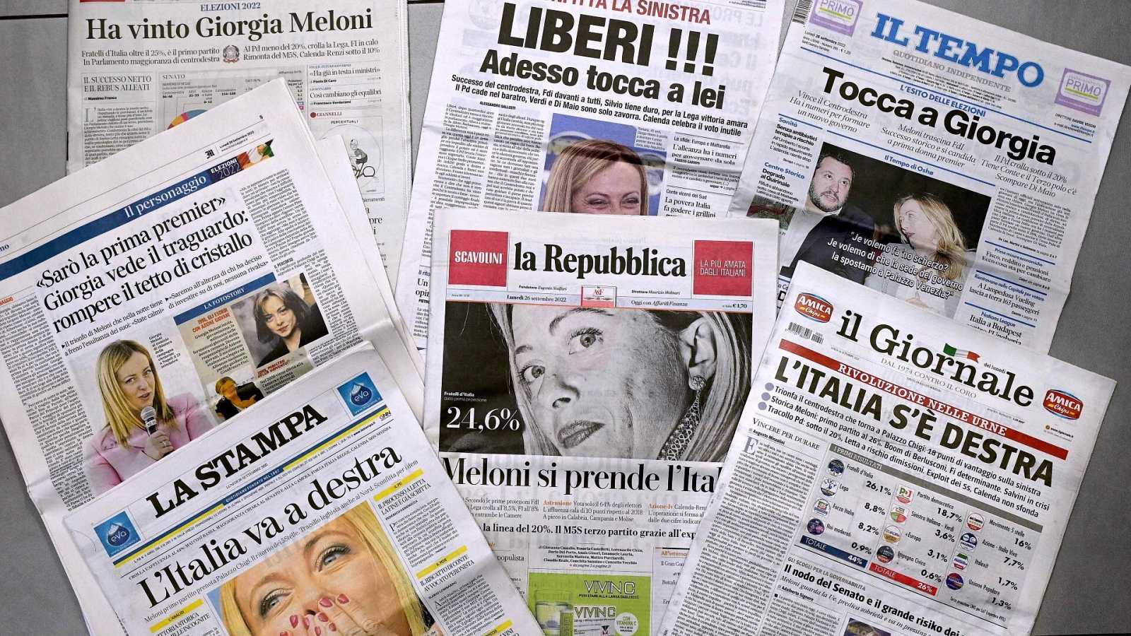 Italia: la coalición del fascismo parlamentario