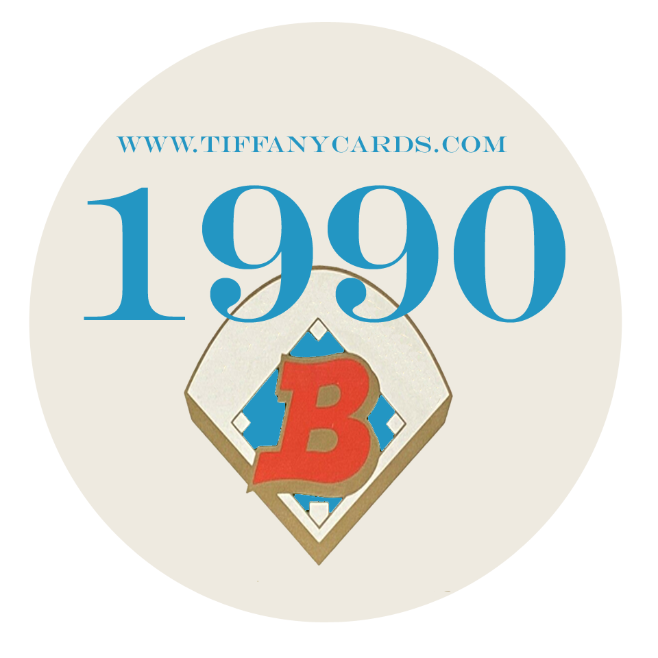 1990 Bowman Tiffany