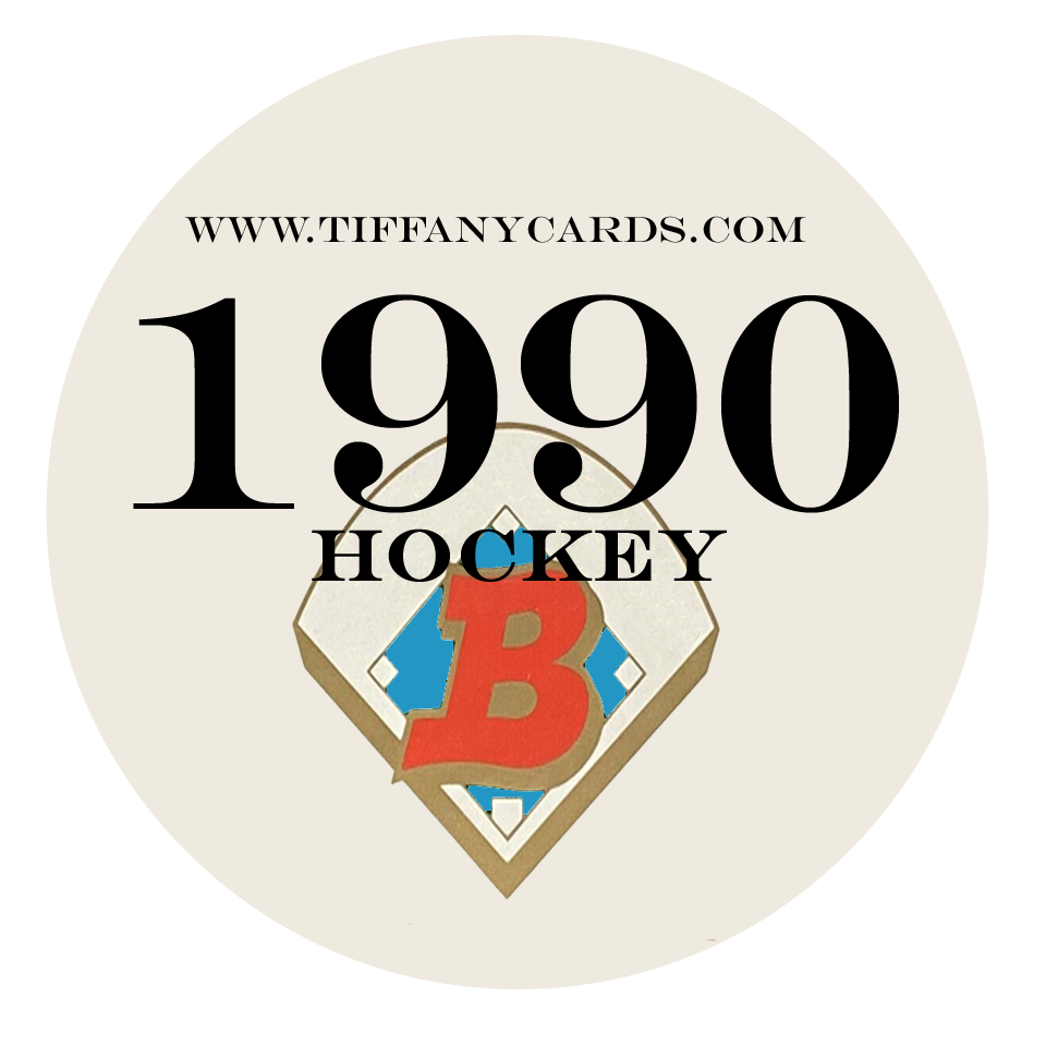 1990 Hockey Bowman Tiffany