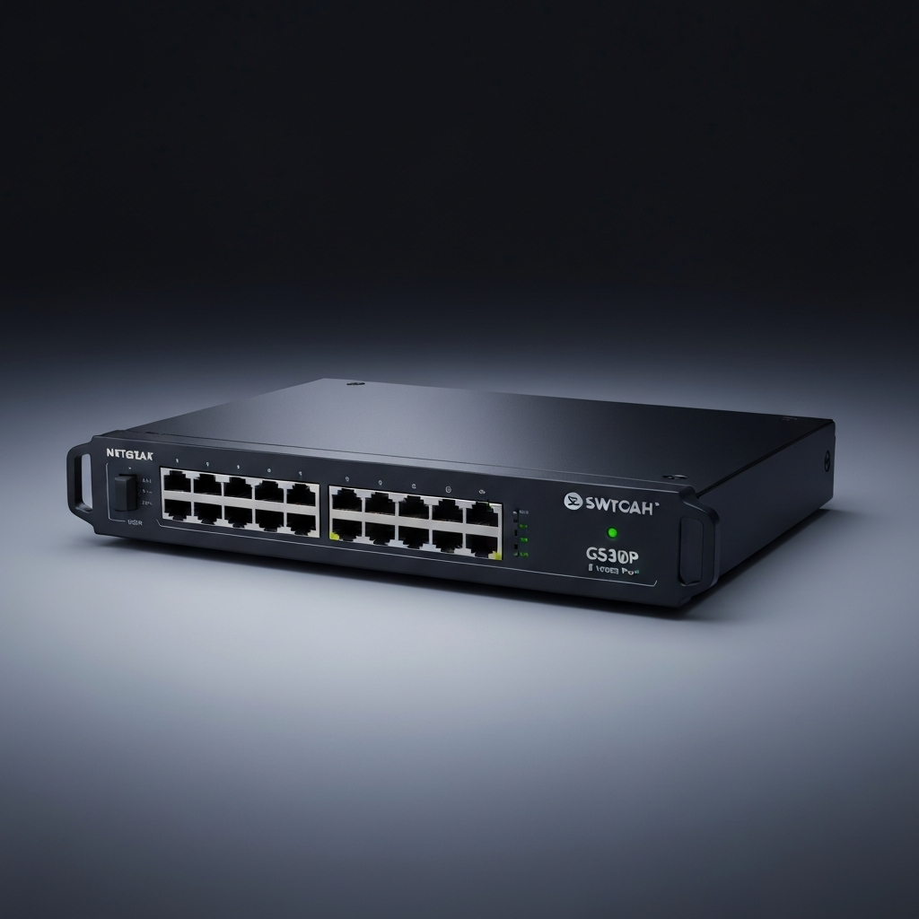 Switch Gigabit Netgear GS308P 8 Puertos PoE+