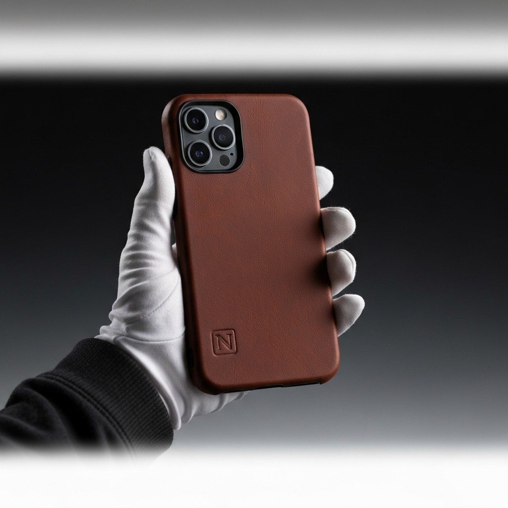 Nomad Funda de Cuero Horween para iPhone 15 Pro Max