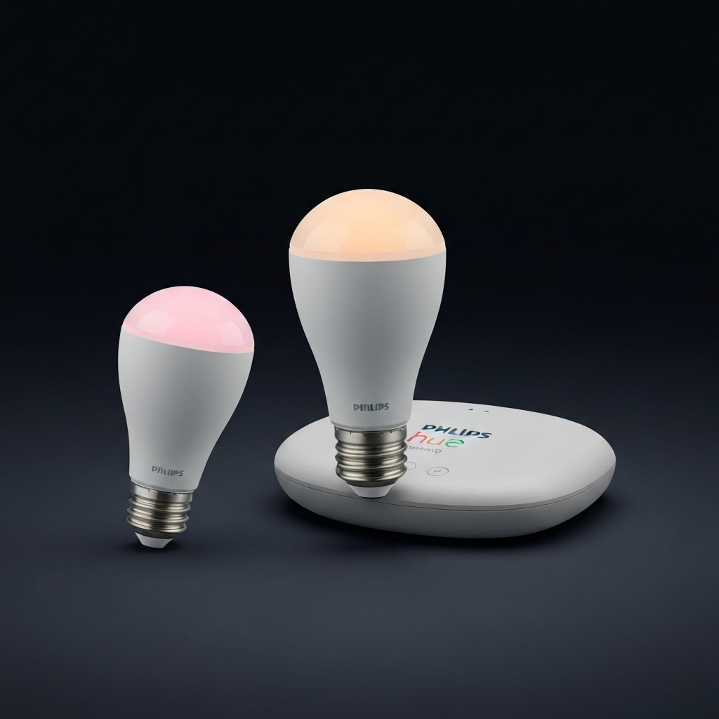 Kit Inicio Philips Hue White and Color Ambiance E27 (3 bombillas + Bridge)