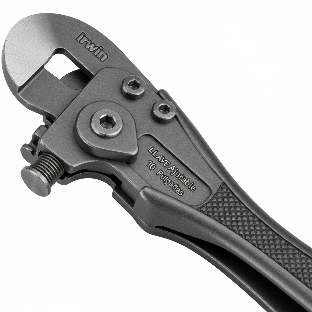 Irwin Llave Ajustable Max-Bite 10 Pulgadas — detalle