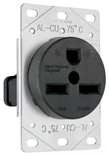 NEW PASS & SEYMOUR 1432 15 AMP 125V RECEPTACLE 