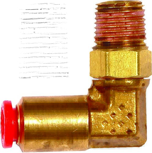 Brass Instsmble Male Elbow 1/2" Tube x 1/2" NPT