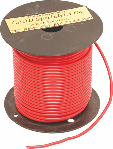 HEAVY DUTY PRIMARY WIRE #12 AWG X 100', RED